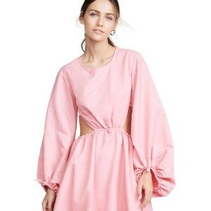 STAUD IVY DRESS IN GRAPEFRUIT